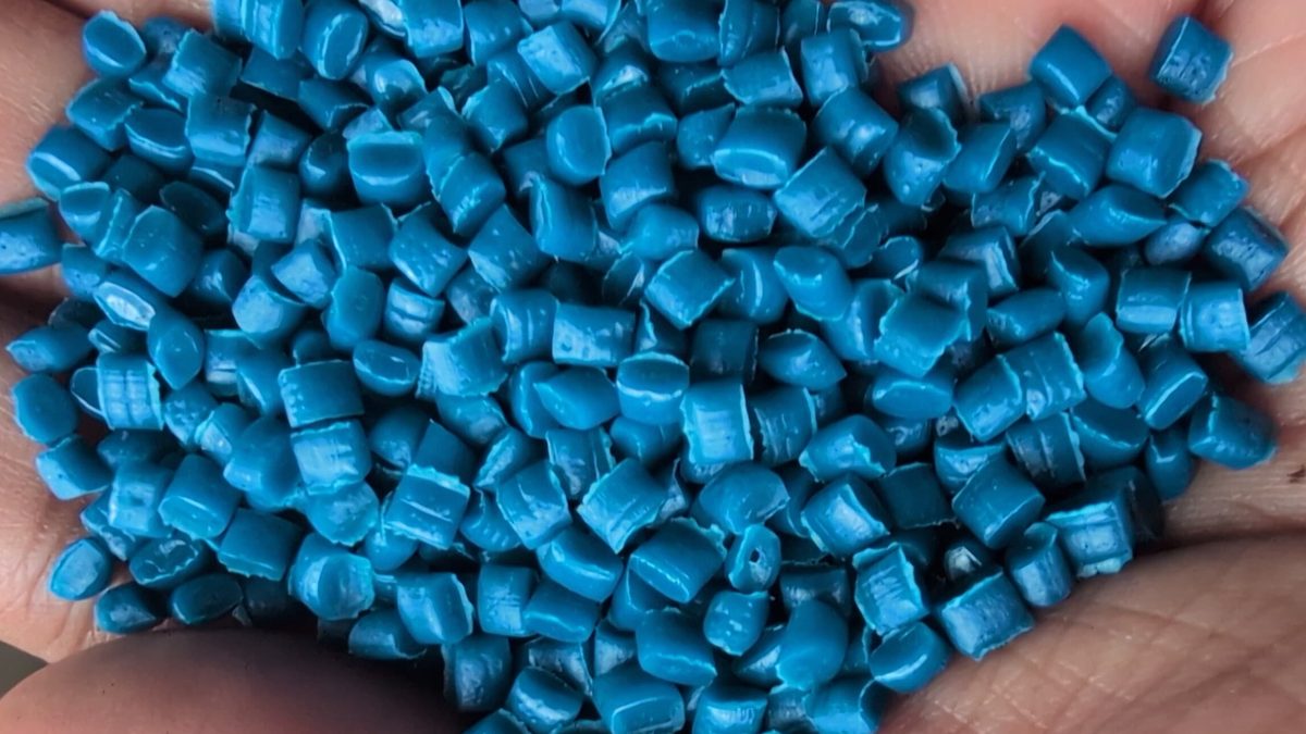 HDPE Blue Drum Granules