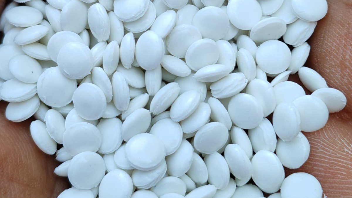 Milk White LDPE Granules